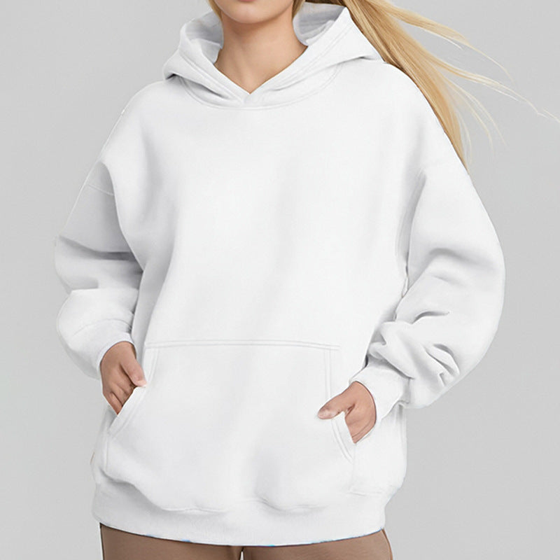 Damernas oversized hoodie med praktiska kengurutassar Mirla-Eva Jonsson