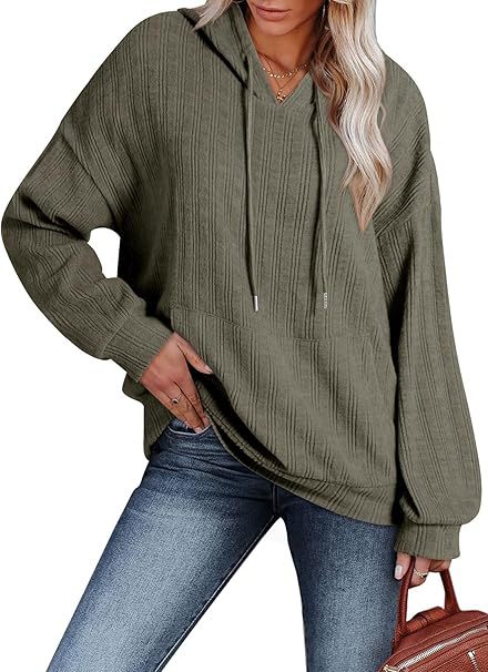 Damernas oversized hoodie med strukturerad design Eva Jonsson-Eva Jonsson