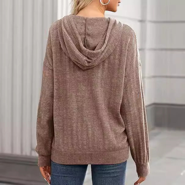Damernas oversized hoodie med strukturerad design Eva Jonsson-Eva Jonsson