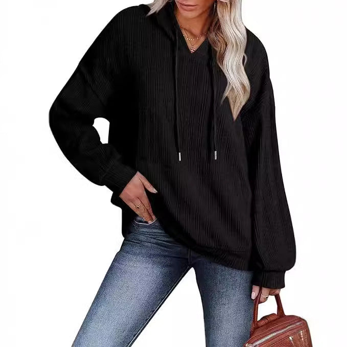 Damernas oversized hoodie med strukturerad design Eva Jonsson-Eva Jonsson