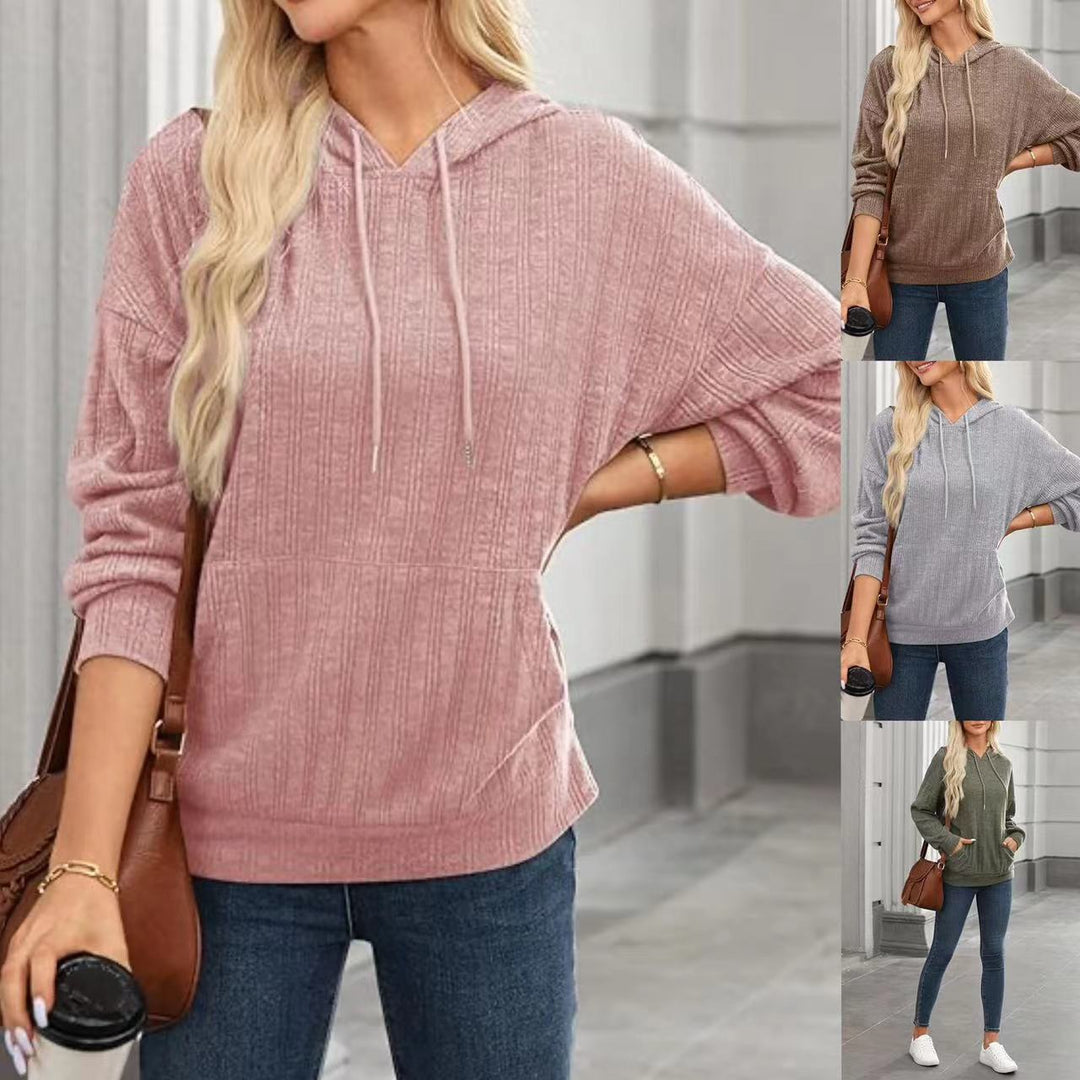 Damernas oversized hoodie med strukturerad design Eva Jonsson-Eva Jonsson