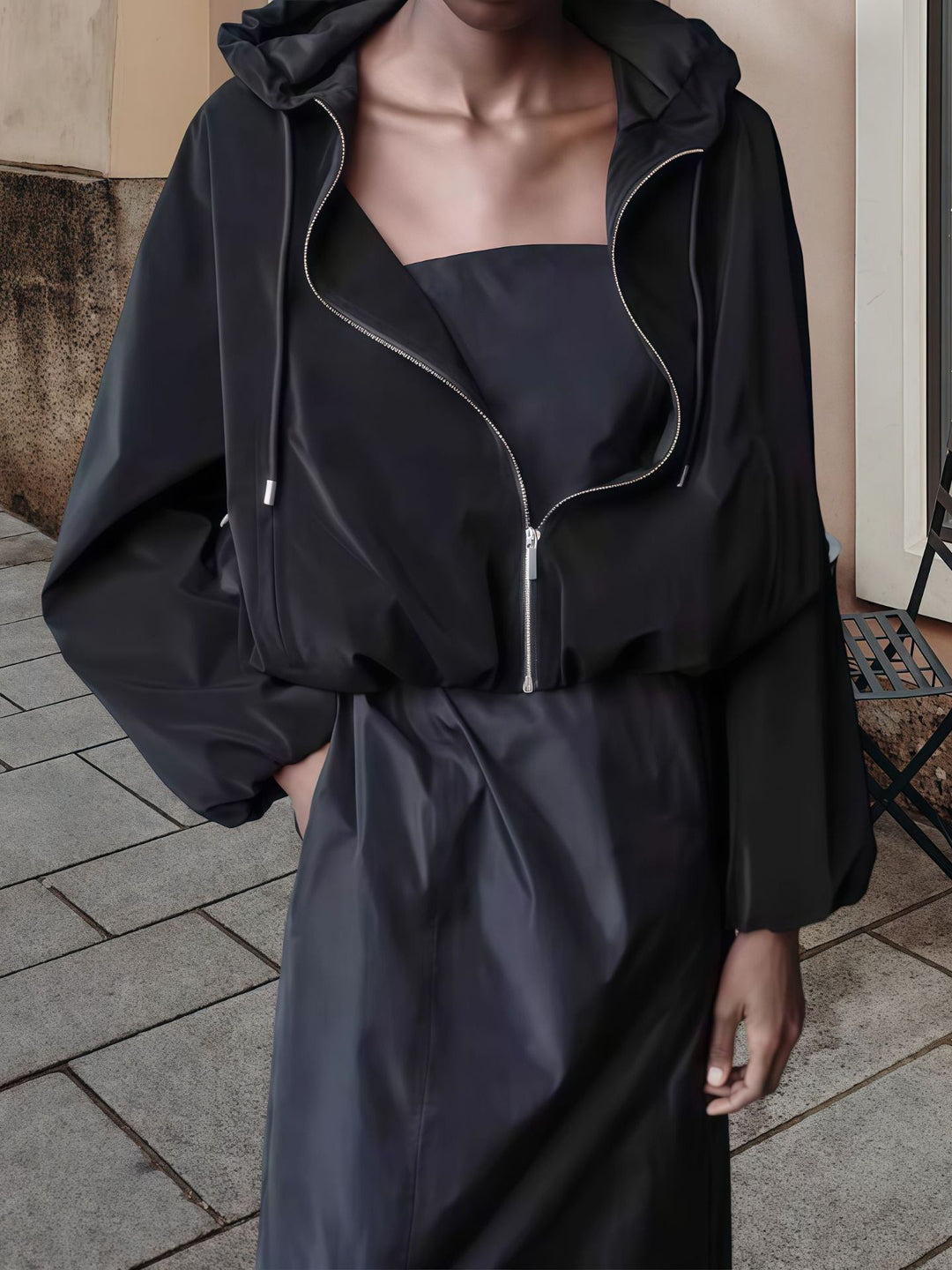 Damernas oversized sportjacka med praktiska fickor och modern skärning Eva Jonsson-Eva Jonsson