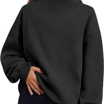 Damernas oversized ståkrage tröja Mirla-Eva Jonsson