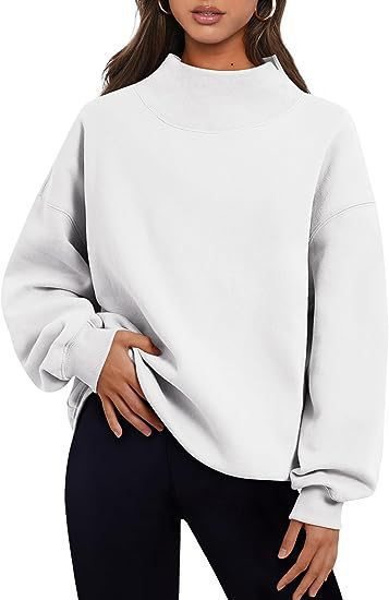 Damernas oversized ståkrage tröja Mirla-Eva Jonsson