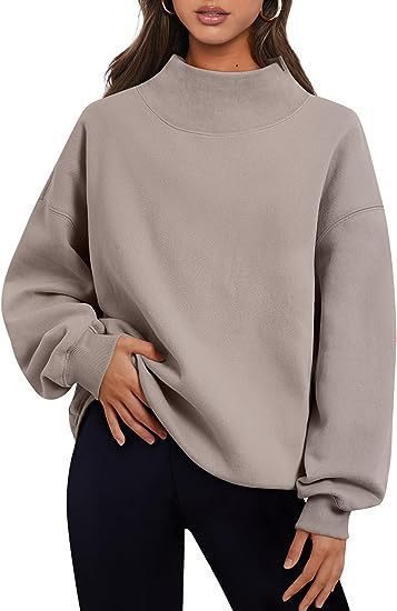 Damernas oversized ståkrage tröja Mirla-Eva Jonsson
