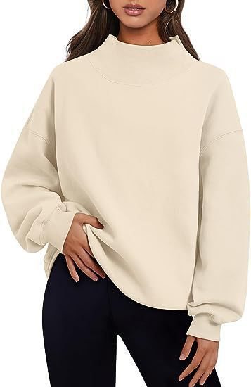 Damernas oversized ståkrage tröja Mirla-Eva Jonsson
