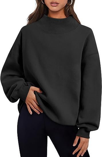 Damernas oversized ståkrage tröja Mirla-Eva Jonsson