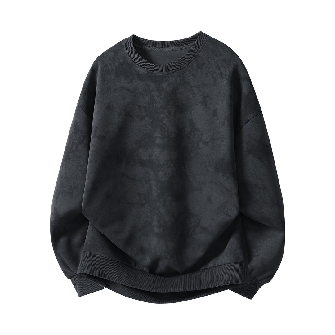Damernas oversized sweatshirt med modernt batikmönster Mirla-Eva Jonsson