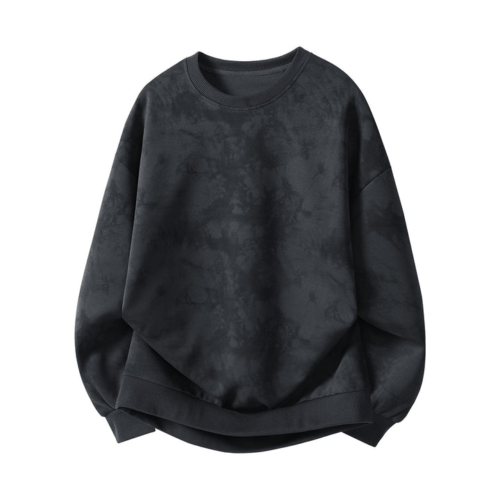 Damernas oversized sweatshirt med modernt batikmönster Mirla-Eva Jonsson