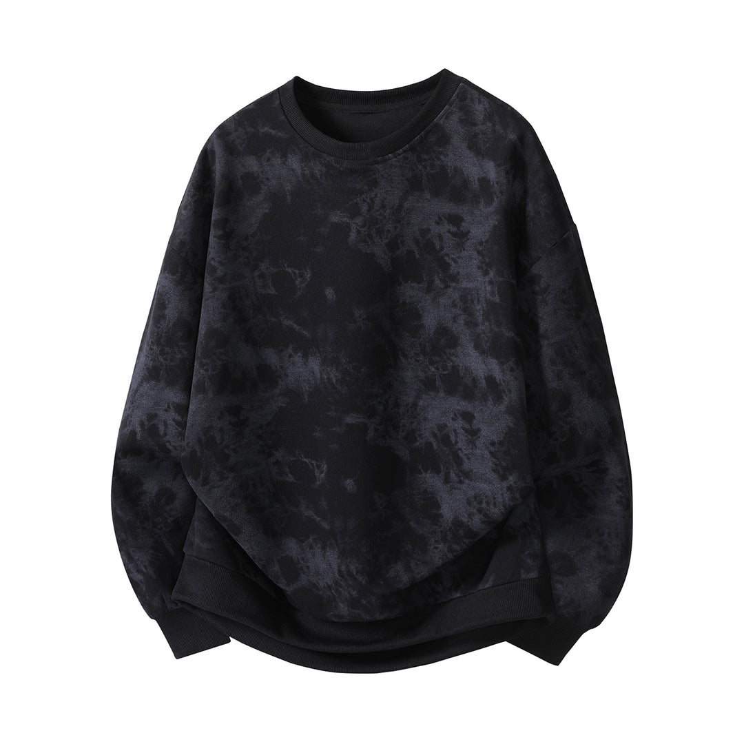 Damernas oversized sweatshirt med modernt batikmönster Mirla-Eva Jonsson