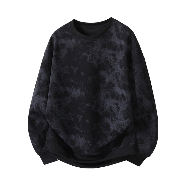 Damernas oversized sweatshirt med modernt batikmönster Mirla-Eva Jonsson