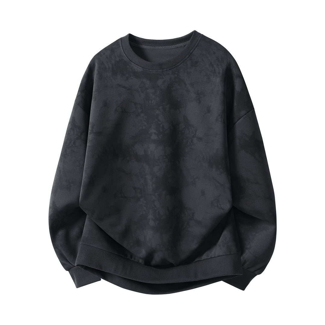 Damernas oversized sweatshirt med modernt batikmönster Mirla-Eva Jonsson