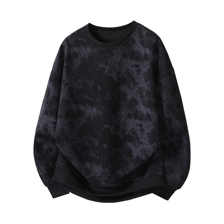 Damernas oversized sweatshirt med modernt batikmönster Mirla-Eva Jonsson