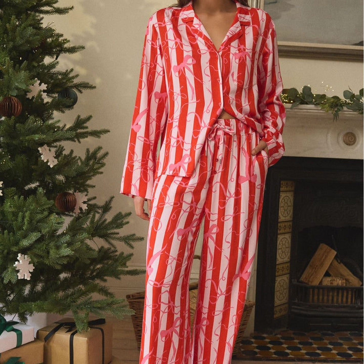 Damernas pyjamasset med glatt loopdesign Eva Jonsson-Eva Jonsson