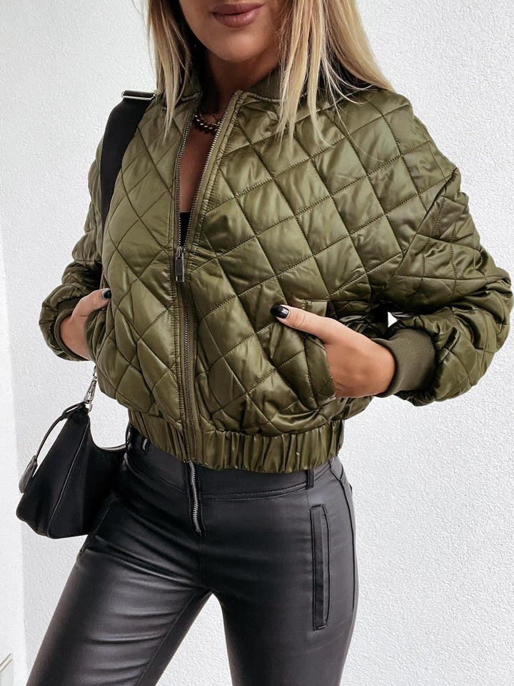 Damernas quiltad jacka Mirla-Eva Jonsson