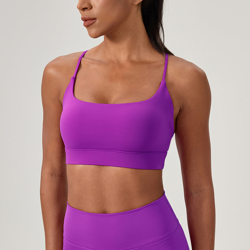 Damernas sport-bustier med andningsaktiva egenskaper och elastisk passform Mirla-Eva Jonsson
