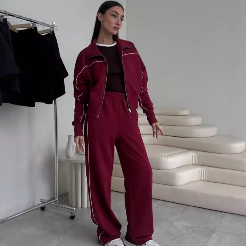 Damernas sport-joggingdress med stiliga kontrastsömmar Eva Jonsson-Eva Jonsson