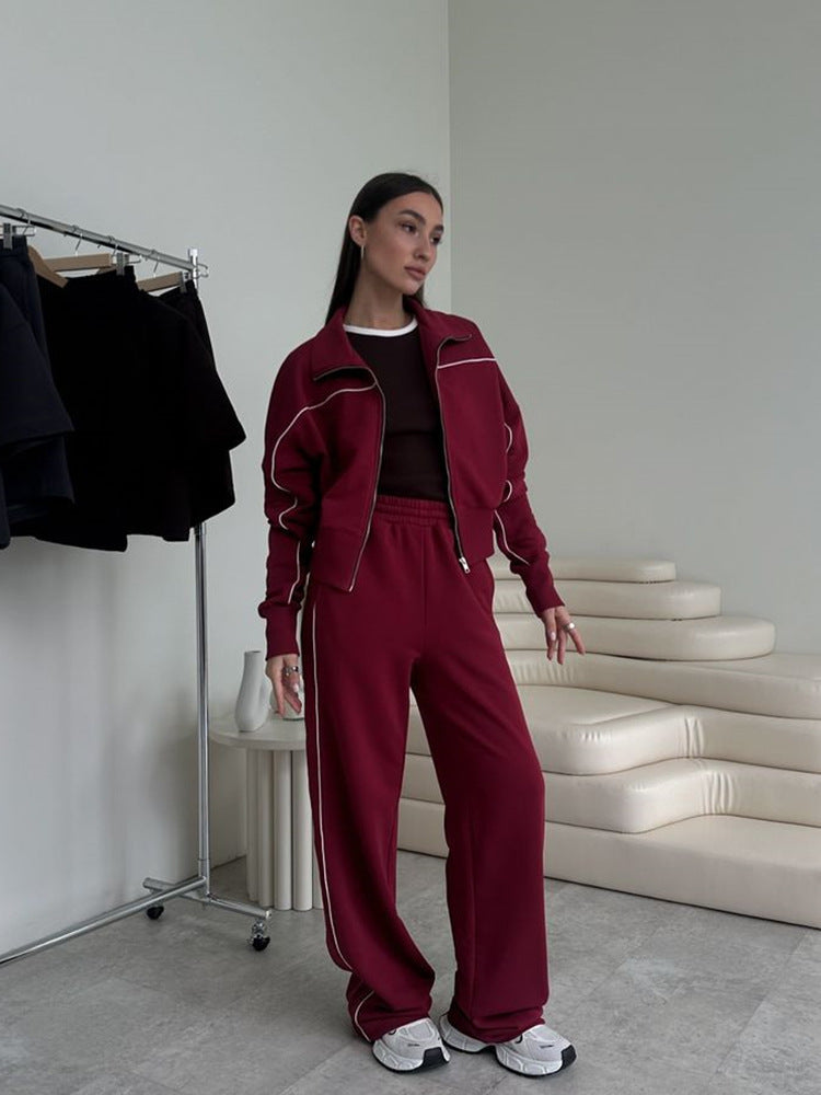 Damernas sport-joggingdress med stiliga kontrastsömmar Eva Jonsson-Eva Jonsson