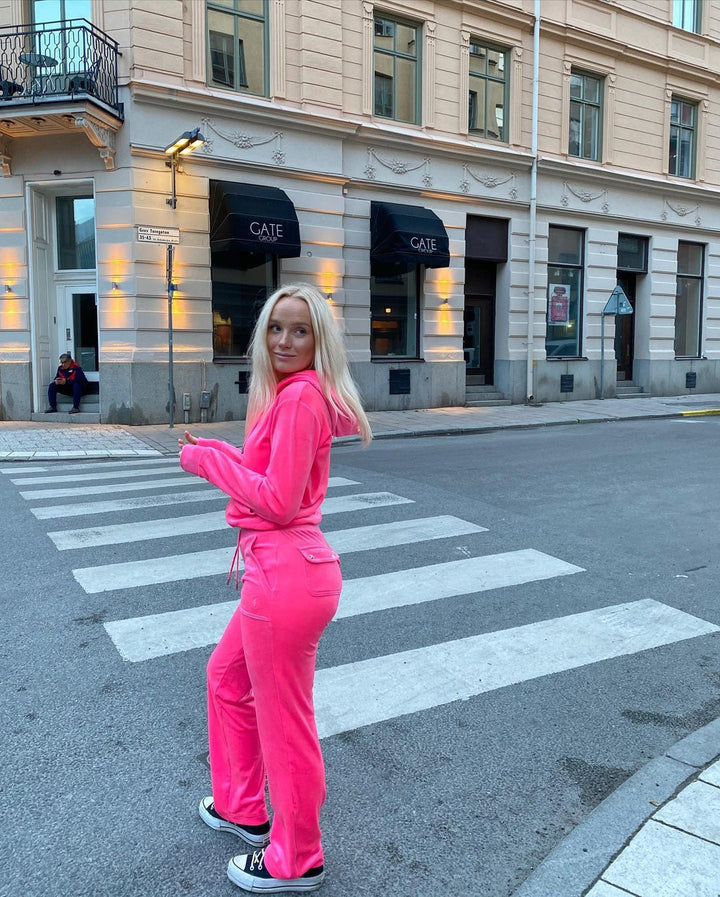 Damernas sportiga fleece-joggingdräkt Eva Jonsson-Eva Jonsson