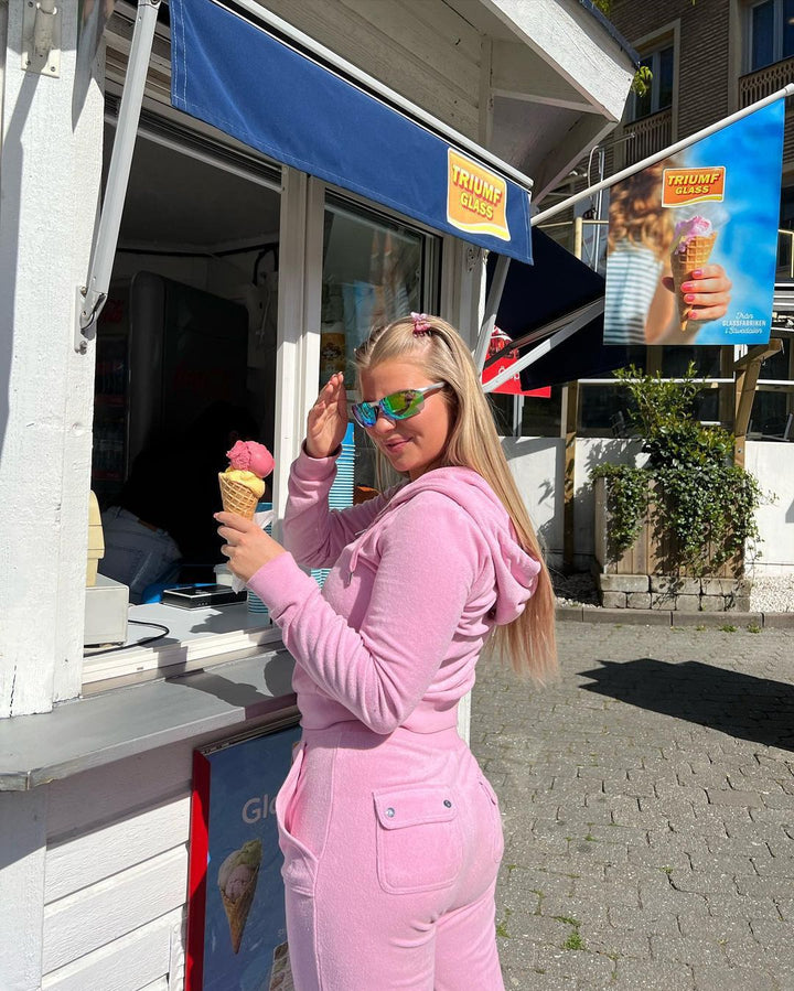 Damernas sportiga fleece-joggingdräkt Eva Jonsson-Eva Jonsson