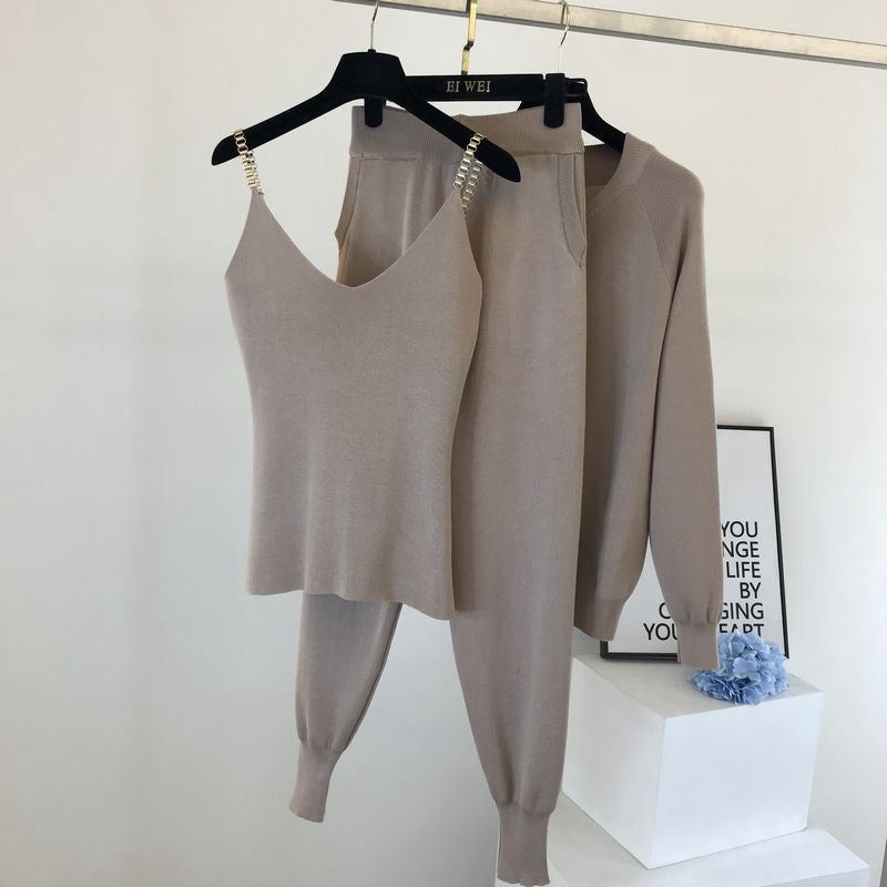 Damernas sportiga fritids-loungewear-set med dragkedja Mirla-Eva Jonsson