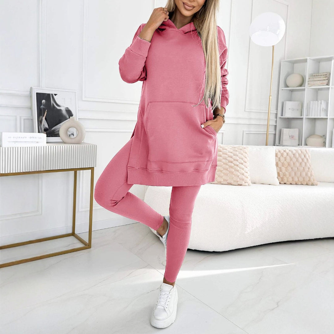 Damernas sportiga hoodie-leggings-set Mirla-Eva Jonsson