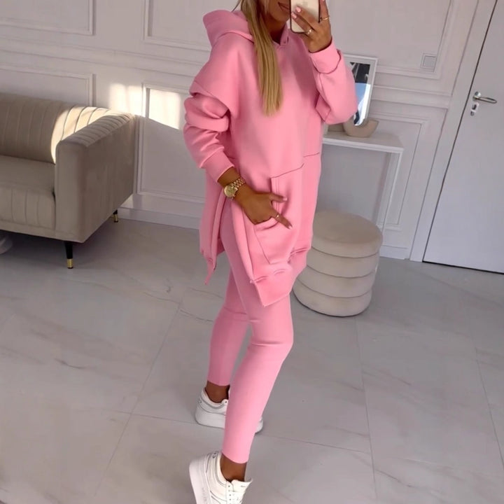 Damernas sportiga hoodie-leggings-set Mirla-Eva Jonsson