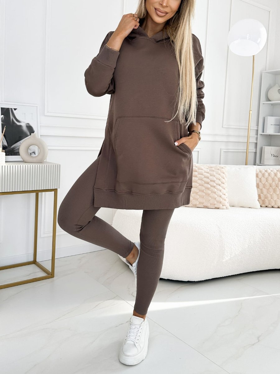 Damernas sportiga hoodie-leggings-set Mirla-Eva Jonsson
