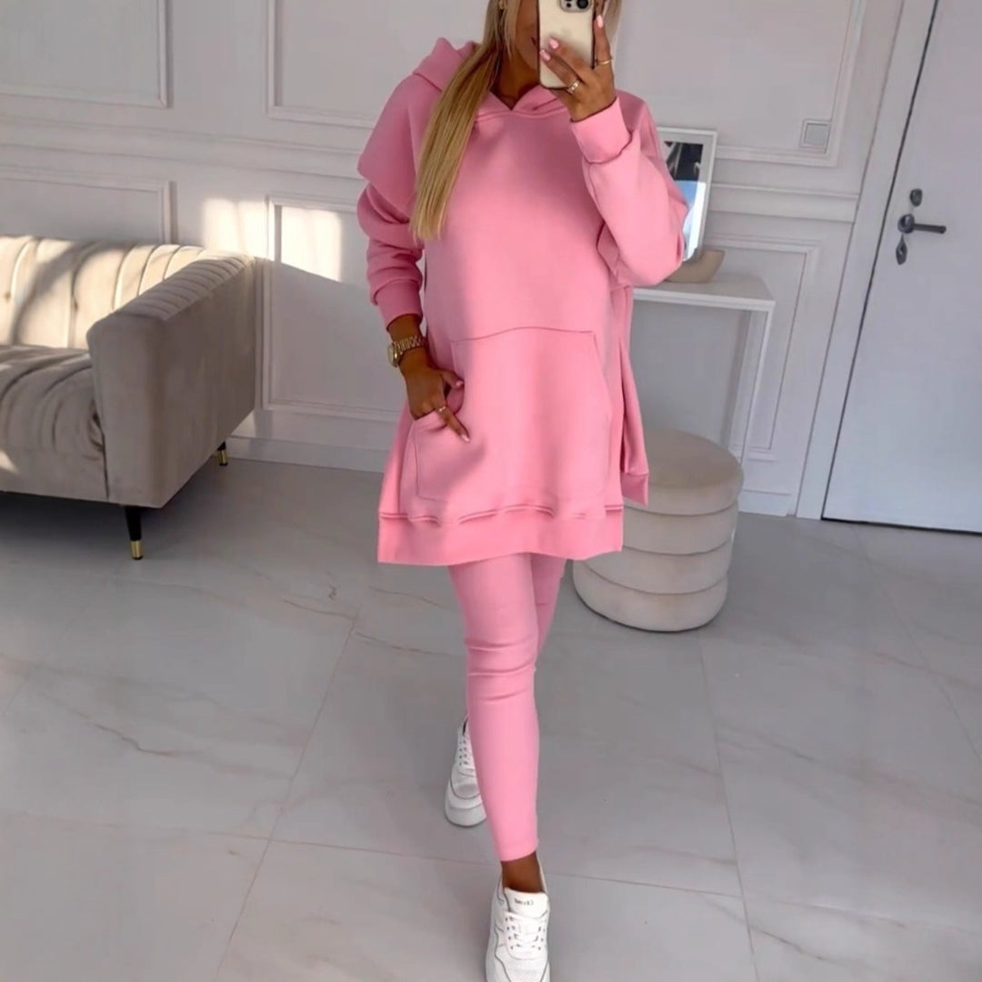 Damernas sportiga hoodie-leggings-set Mirla-Eva Jonsson