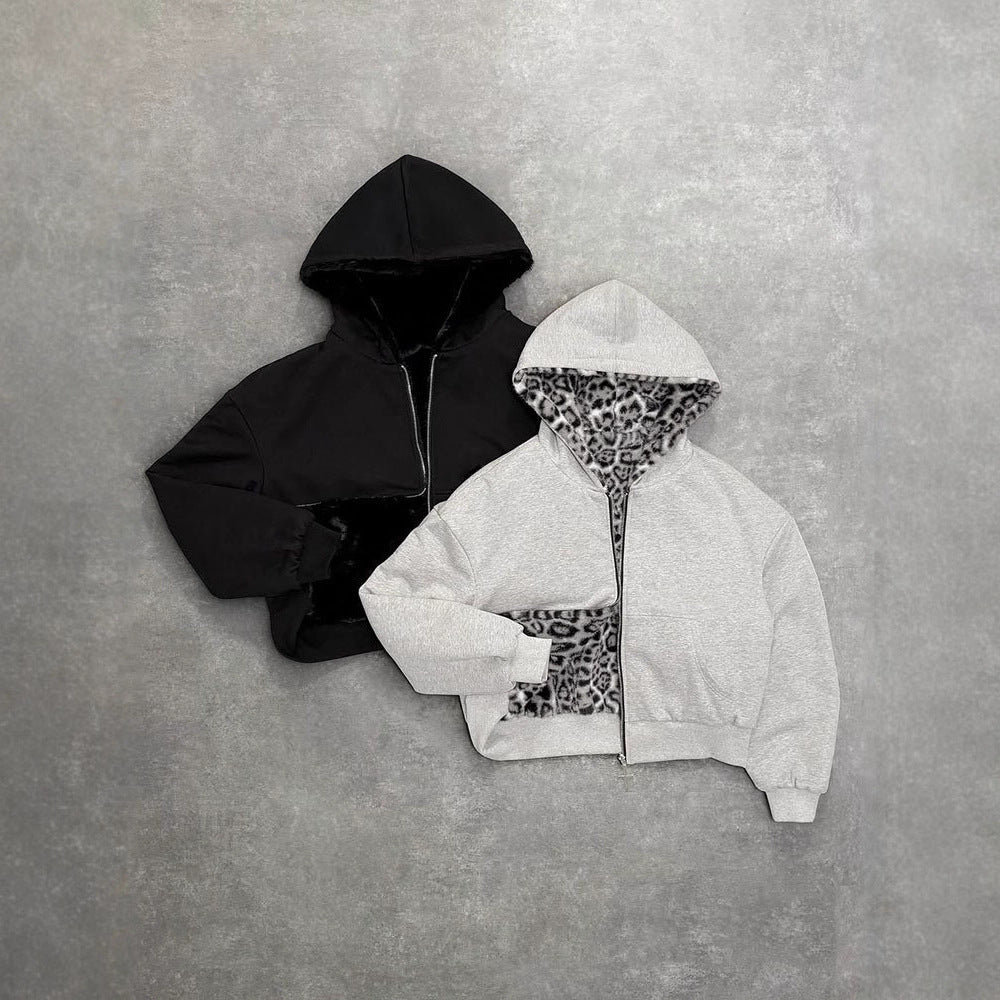 Damernas sportiga hoodie med mjukt foder Mirla-Eva Jonsson