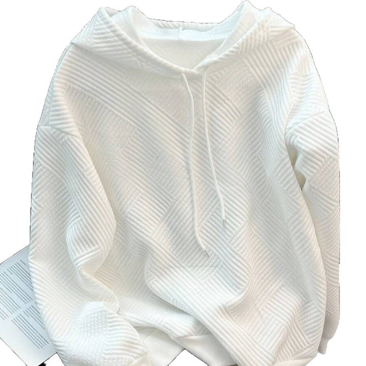 Damernas sportiga hoodie med strukturerad design Mirla-Eva Jonsson