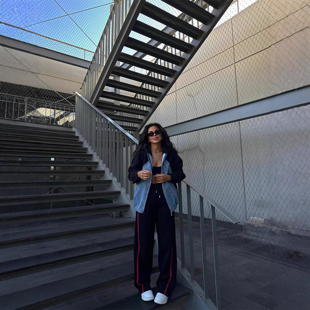 Damernas sportiga hoodie och joggingset Mirla-Eva Jonsson