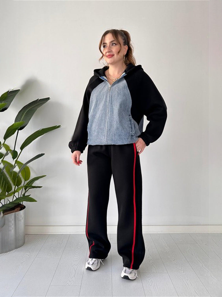 Damernas sportiga hoodie och joggingset Mirla-Eva Jonsson