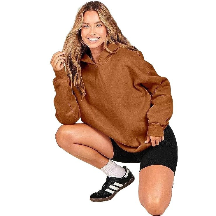 Damernas sportiga huvtröja med oversized passform Mirla-Eva Jonsson