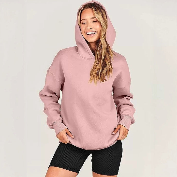 Damernas sportiga huvtröja med oversized passform Mirla-Eva Jonsson