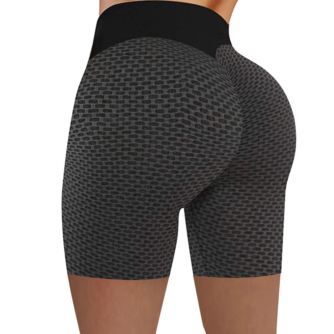 Damernas sportiga kompressionsshorts med hög midja och andningsbart material Eva Jonsson-Eva Jonsson