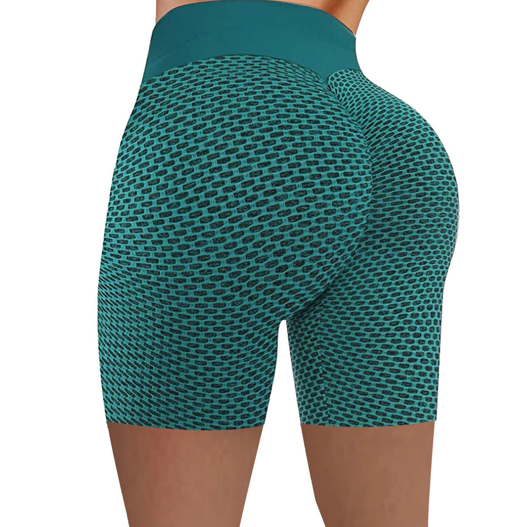Damernas sportiga kompressionsshorts med hög midja och andningsbart material Mirla-Eva Jonsson
