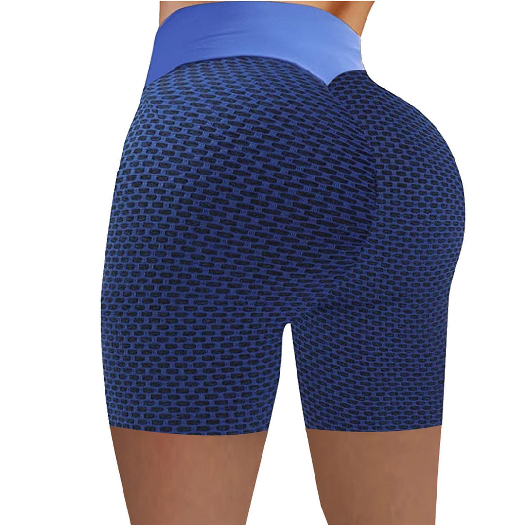 Damernas sportiga kompressionsshorts med hög midja och andningsbart material Mirla-Eva Jonsson
