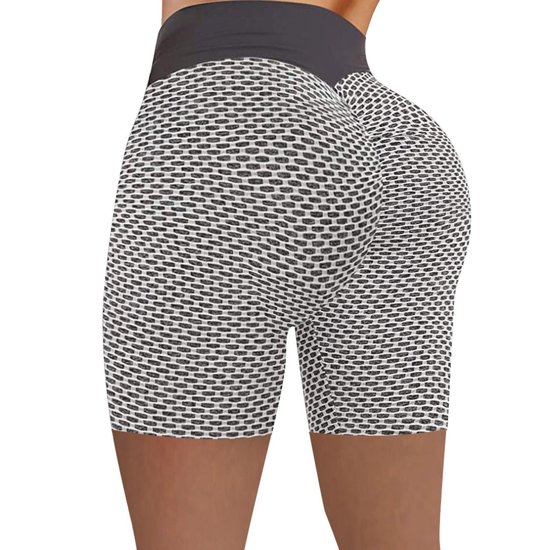 Damernas sportiga kompressionsshorts med hög midja och andningsbart material Mirla-Eva Jonsson