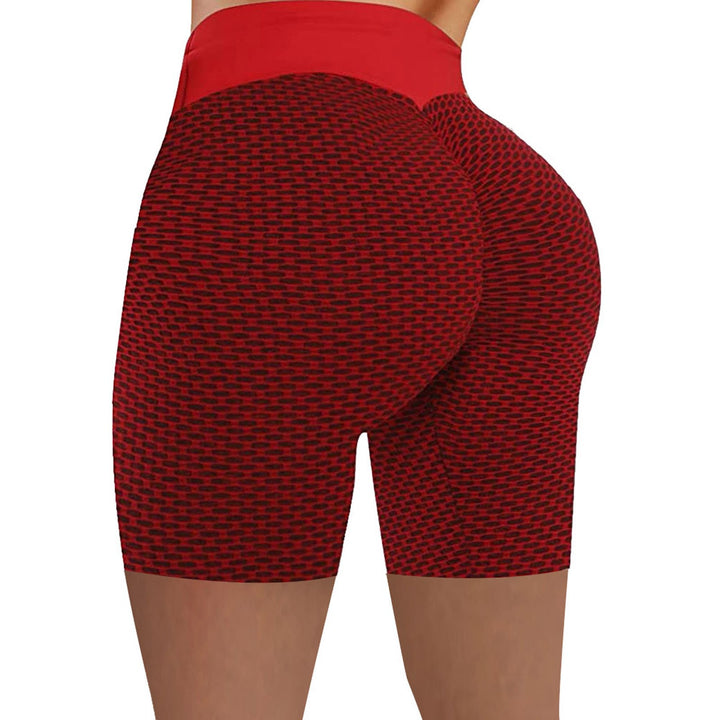 Damernas sportiga kompressionsshorts med hög midja och andningsbart material Mirla-Eva Jonsson
