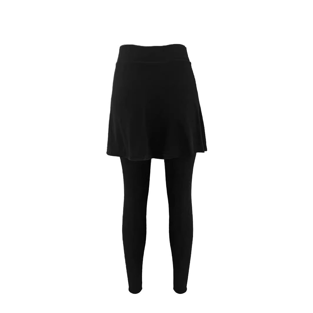 Damernas sportiga leggings med integrerad kjoldel Mirla-Eva Jonsson