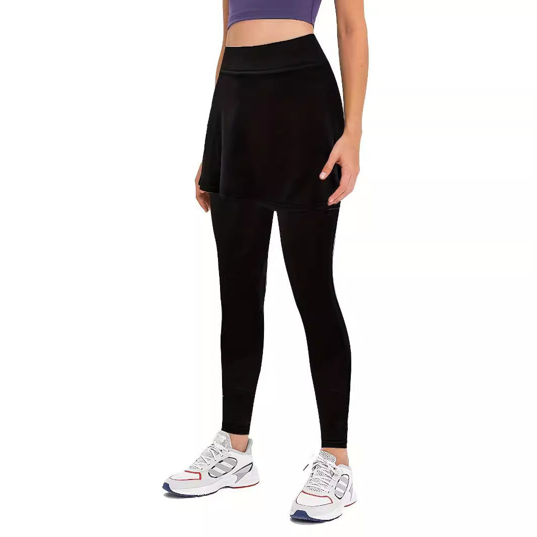 Damernas sportiga leggings med integrerad kjoldel Mirla-Eva Jonsson