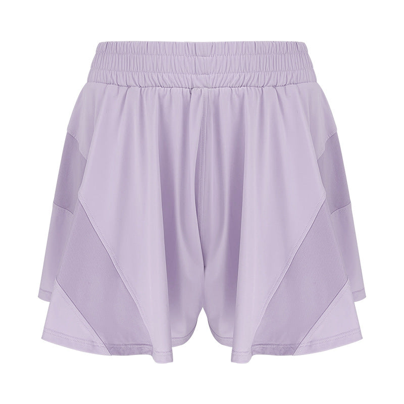Damernas sportiga löp shorts med innovativ design med dubbla lager Mirla-Eva Jonsson
