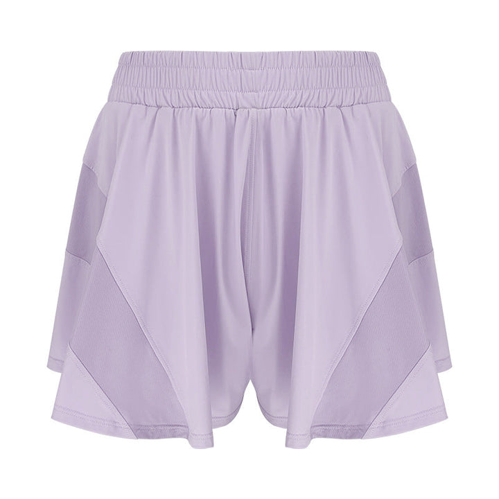 Damernas sportiga löp shorts med innovativ design med dubbla lager Mirla-Eva Jonsson