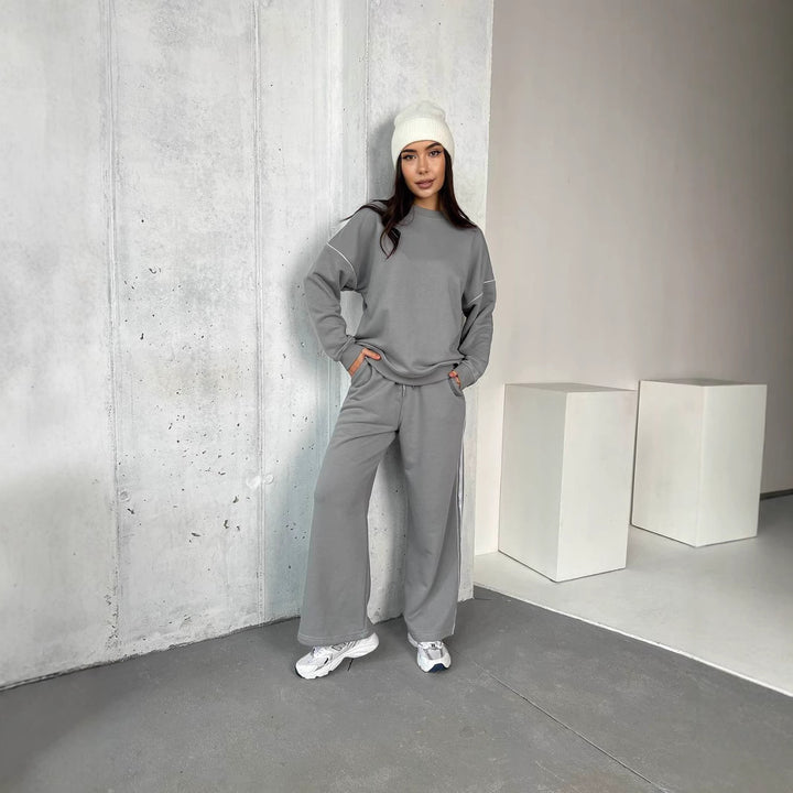 Damernas sportiga och bekväma sweatpants-set Eva Jonsson-Eva Jonsson