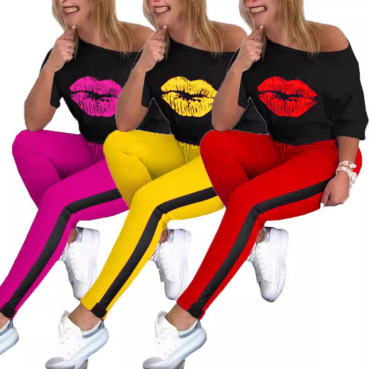 Damernas sportiga överdel och leggings-set Eva Jonsson-Eva Jonsson