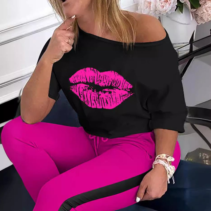 Damernas sportiga överdel och leggings-set Eva Jonsson-Eva Jonsson