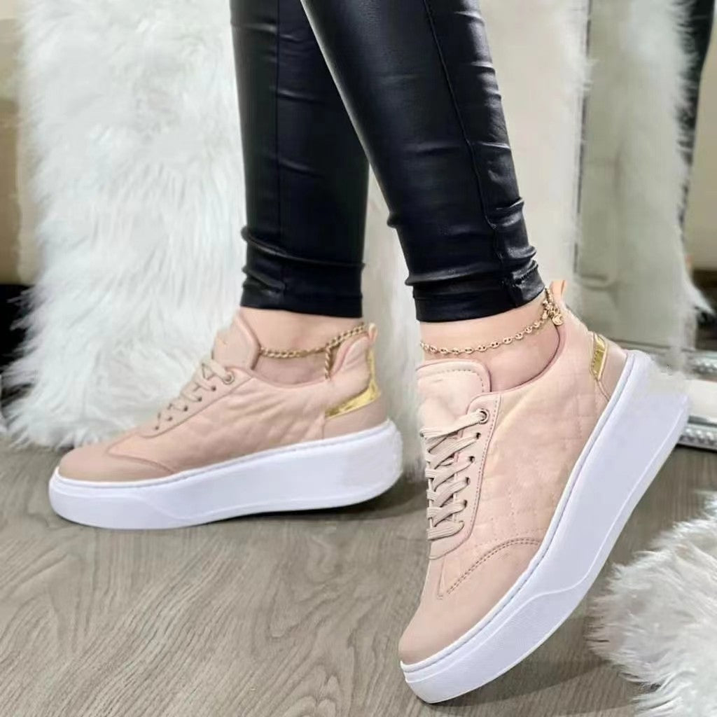 Damernas sportiga sneakers med glänsande detaljer Mirla-Eva Jonsson