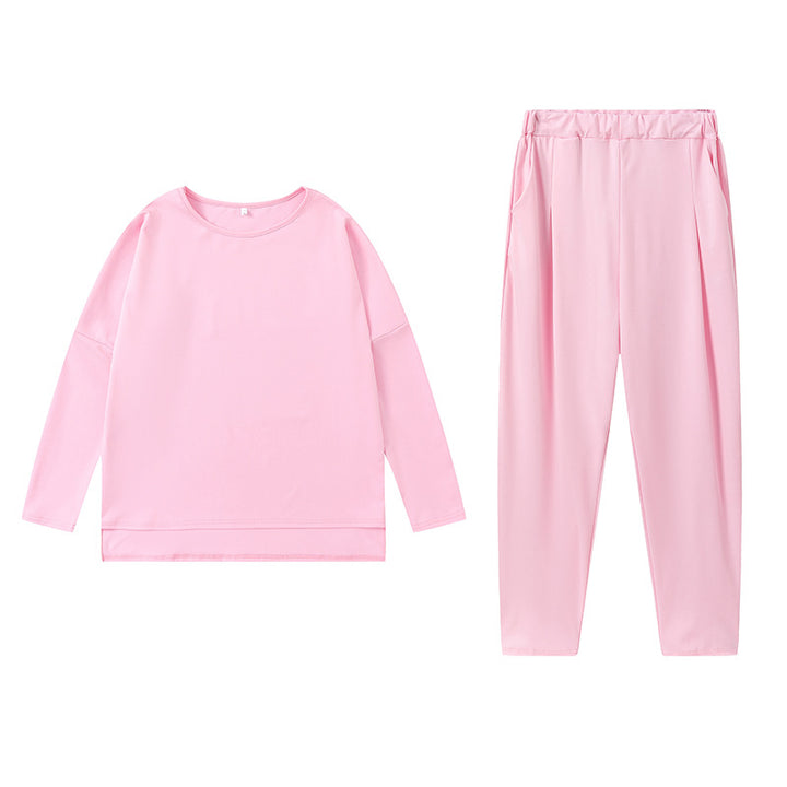 Damernas sportiga sweat-outfit med elastisk midja och rymliga fickor Mirla-Eva Jonsson