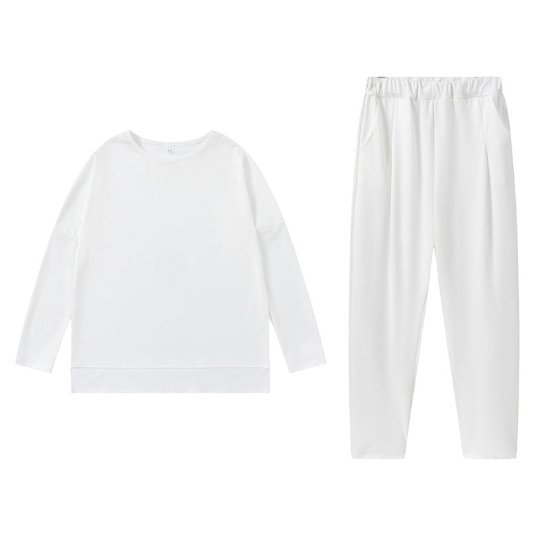 Damernas sportiga sweat-outfit med elastisk midja och rymliga fickor Mirla-Eva Jonsson
